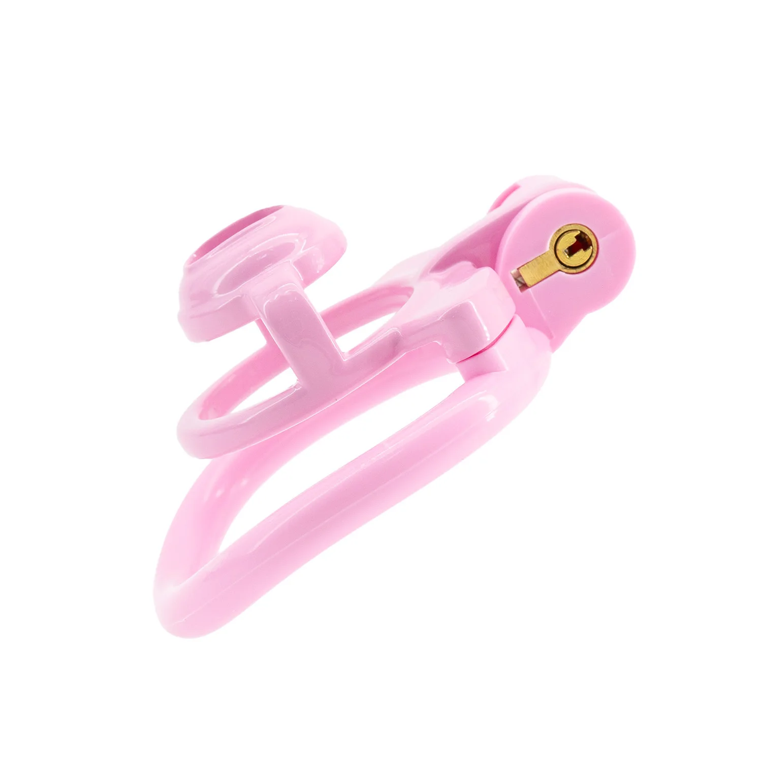 Мужская клетка верности 2 0 Изогнутое Кольцо маленькая Смесь Имитация клитора