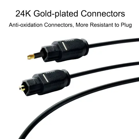 Оптический аудио кабель SPDIF 2 метра