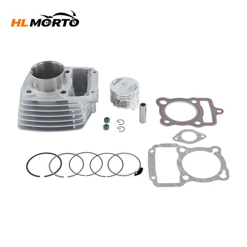 

Высококачественный поршневой комплект цилиндра мотоцикла 56,5 мм, отверстие для двигателя Honda CG125 125cc 157мф, внедорожный велосипед WY125 Euro III
