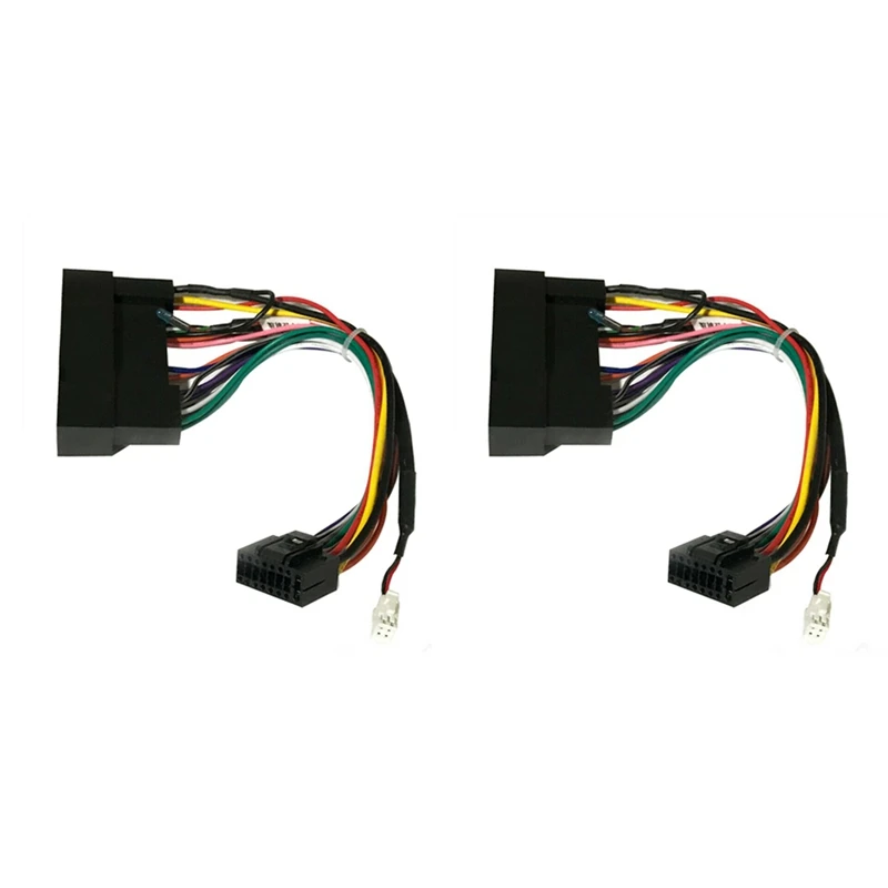

2X Car Stereo Audio 16 PIN Android Power Wiring Harness Adaptor For KIA Carens K2/K3/K4/K5 Hyundai IX35 Elantra Sonata