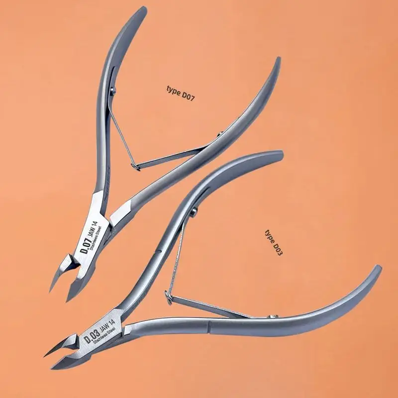 Оригинальные щипцы NGHIA D03D07 базовый триммер для ухода за ногтями ножницы 14 мм