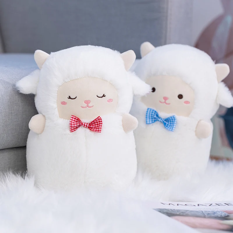 

23 см плюшевый паром, Супермягкие Мягкие плюшевые куклы Nimo Lamb Cuddly Plushies, мягкие животные, Длинные Плюшевые искусственные игрушки для детей