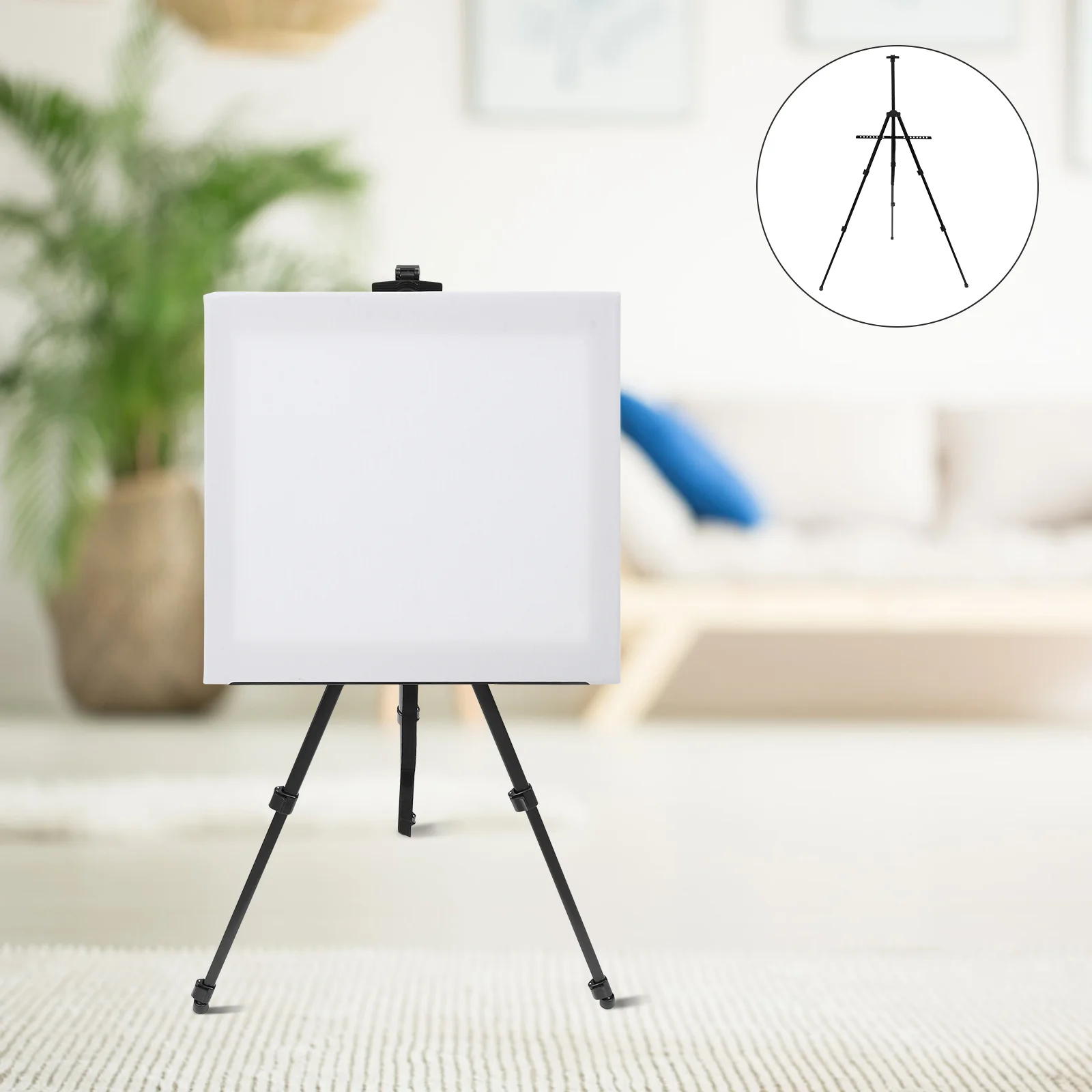

1 Pc Foldable Easel Painting Shelf Tripod Painting Easel for Men Students