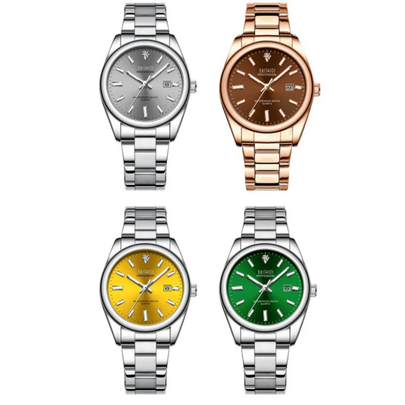 Fashion elegant BAISHIQI women's watches high quality casual waterproof wristwatch simple temperament luminous calendar watches