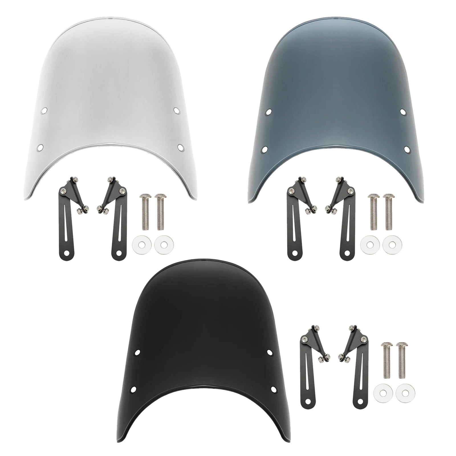 Переднее стекло Topteng для MOTO GUZZI V7 Classic 2016-2023 V9 Bobber 2018-23