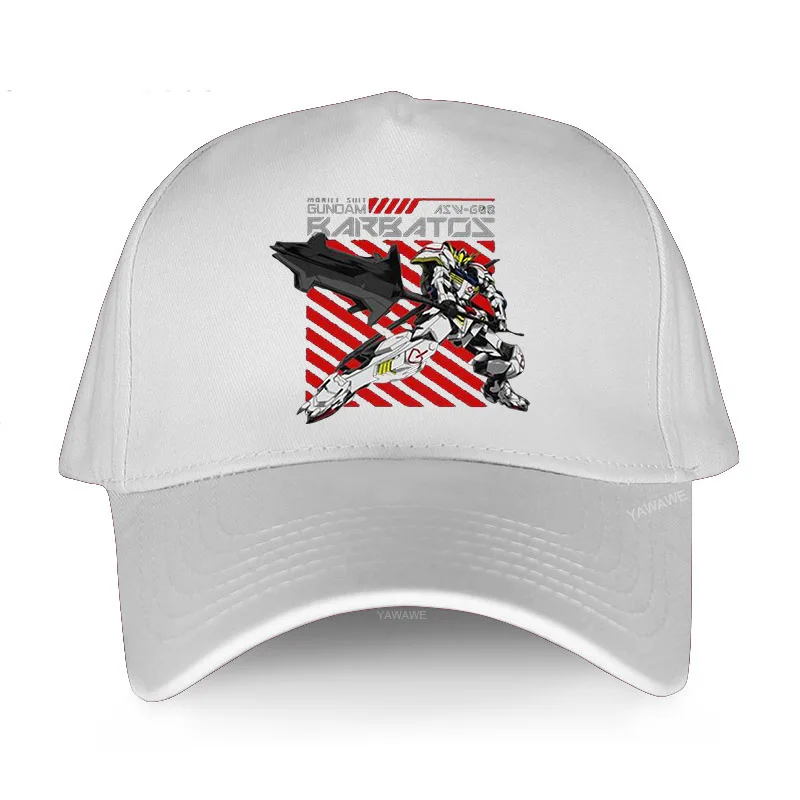 

Mobile Suit Gundam Barbatos Men fashion hat Anime Mech Robot Manga Mecha Japan Harajuku Gunpla unisex adult cool baseball caps