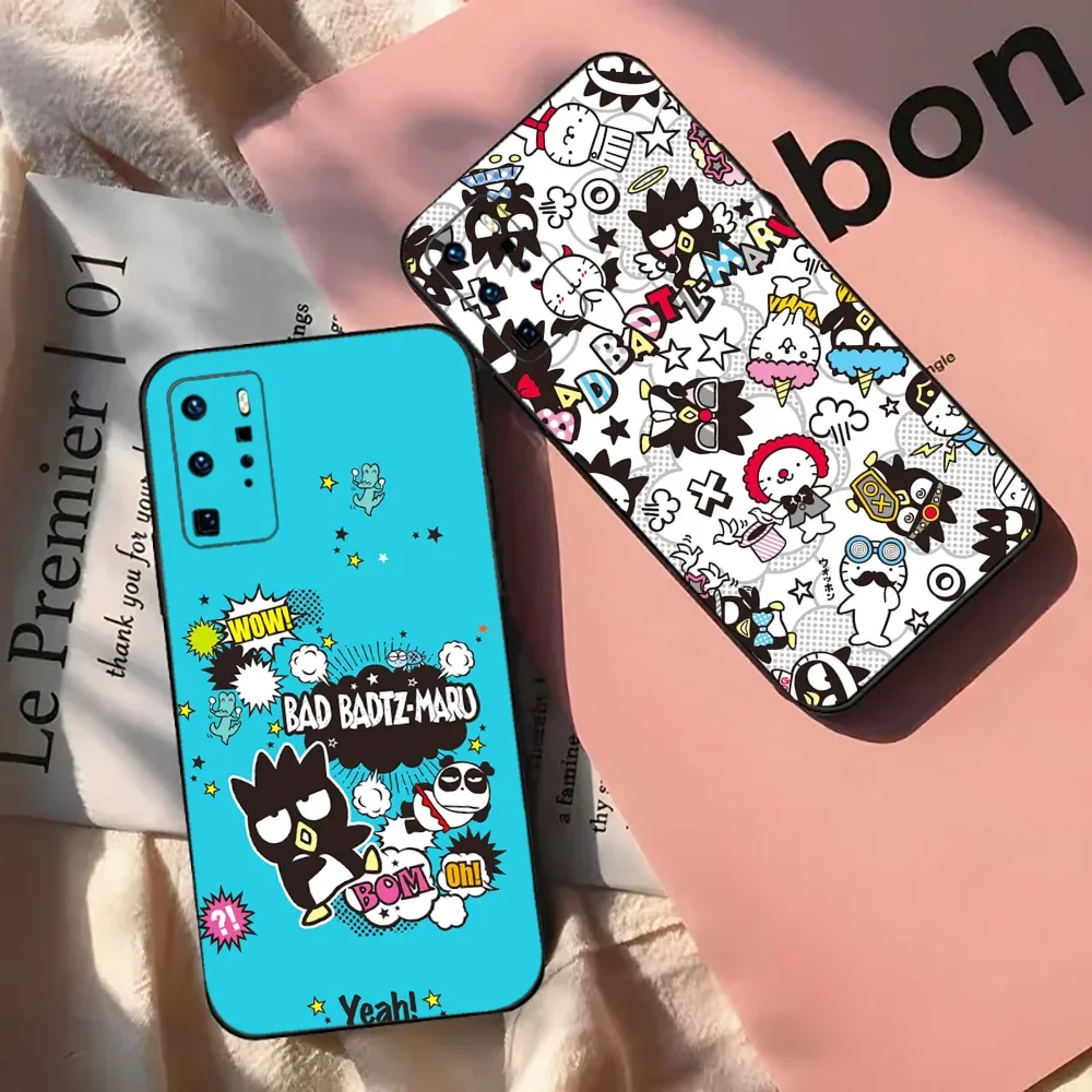 Милый мультяшный B-BadBadtz M-Maru чехол для телефона Samsung Galaxy A13 21s 22 31 32 52 53 71 80 91 черный