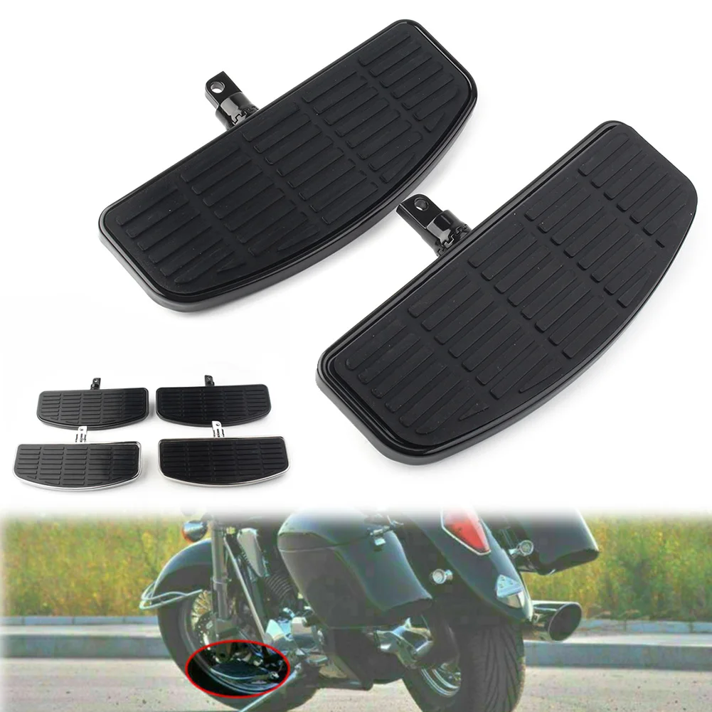 Передние/задние подножки мотоцикла для Honda Shadow Aero 750 VT750 VTX1300 VTX1800 Yamaha XVS 400/600 1988-2013