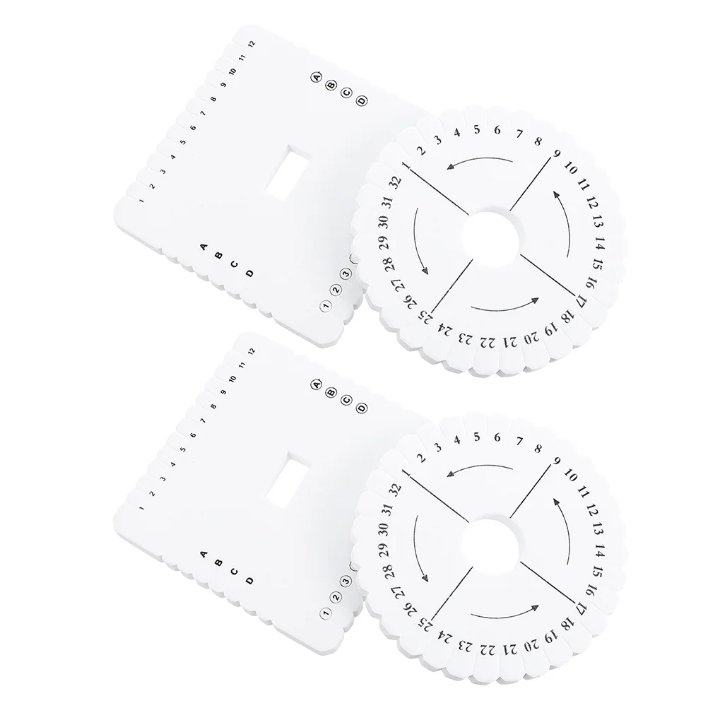 4 шт. плетеные доски для браслетов