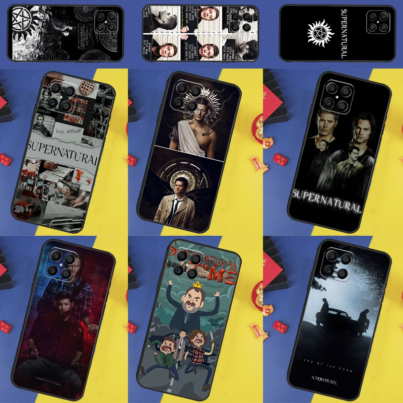 Фото Чехол «Сверхъестественное» SPN Dean Sam для Honor X8b X9b X9c X9a X8a X8 X9 50 70 90 Lite Honor 200 Lite Magic 7 5 6 Pro Cover №1