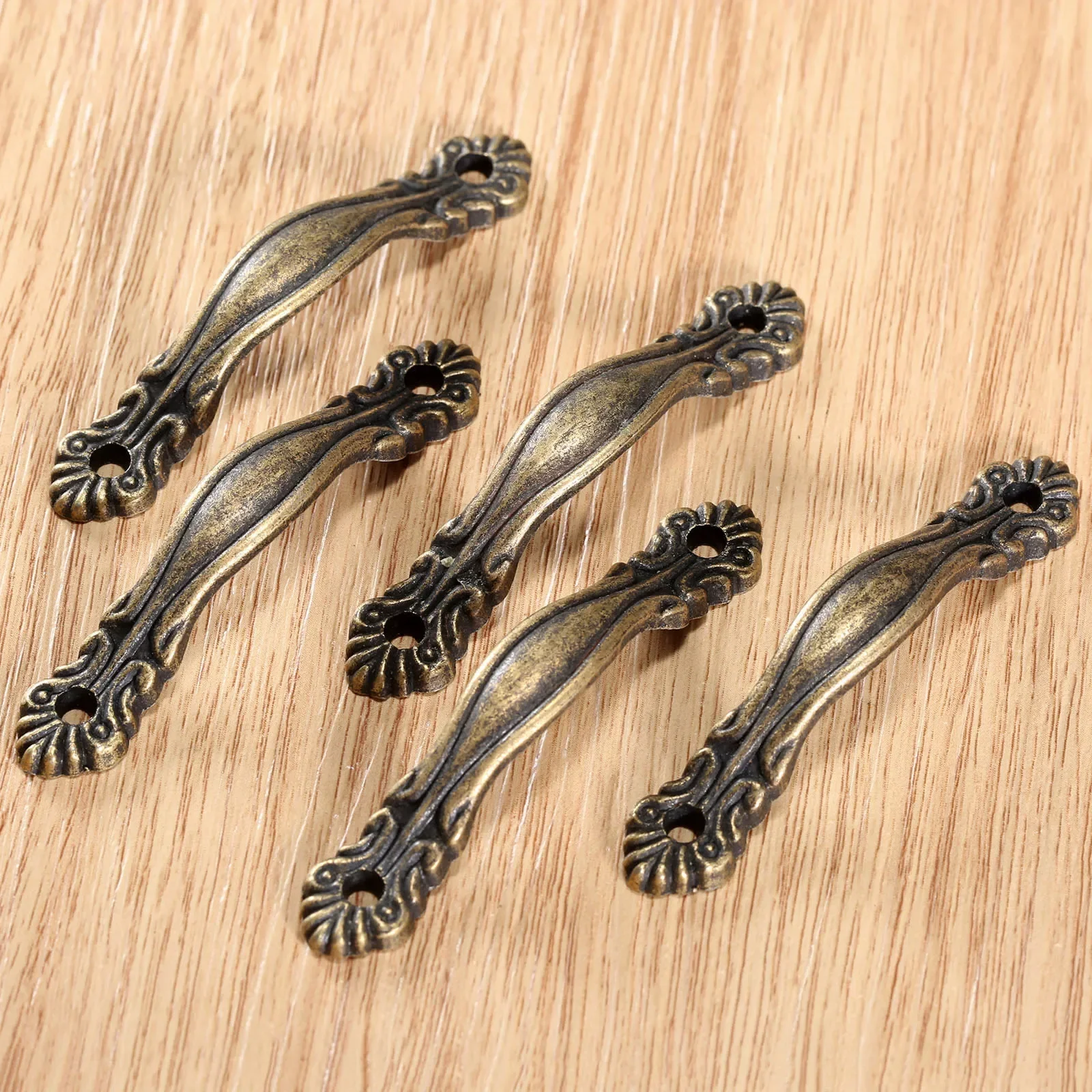 

SVVTOON Ретро дверные ручки античная бронза 5 шт.