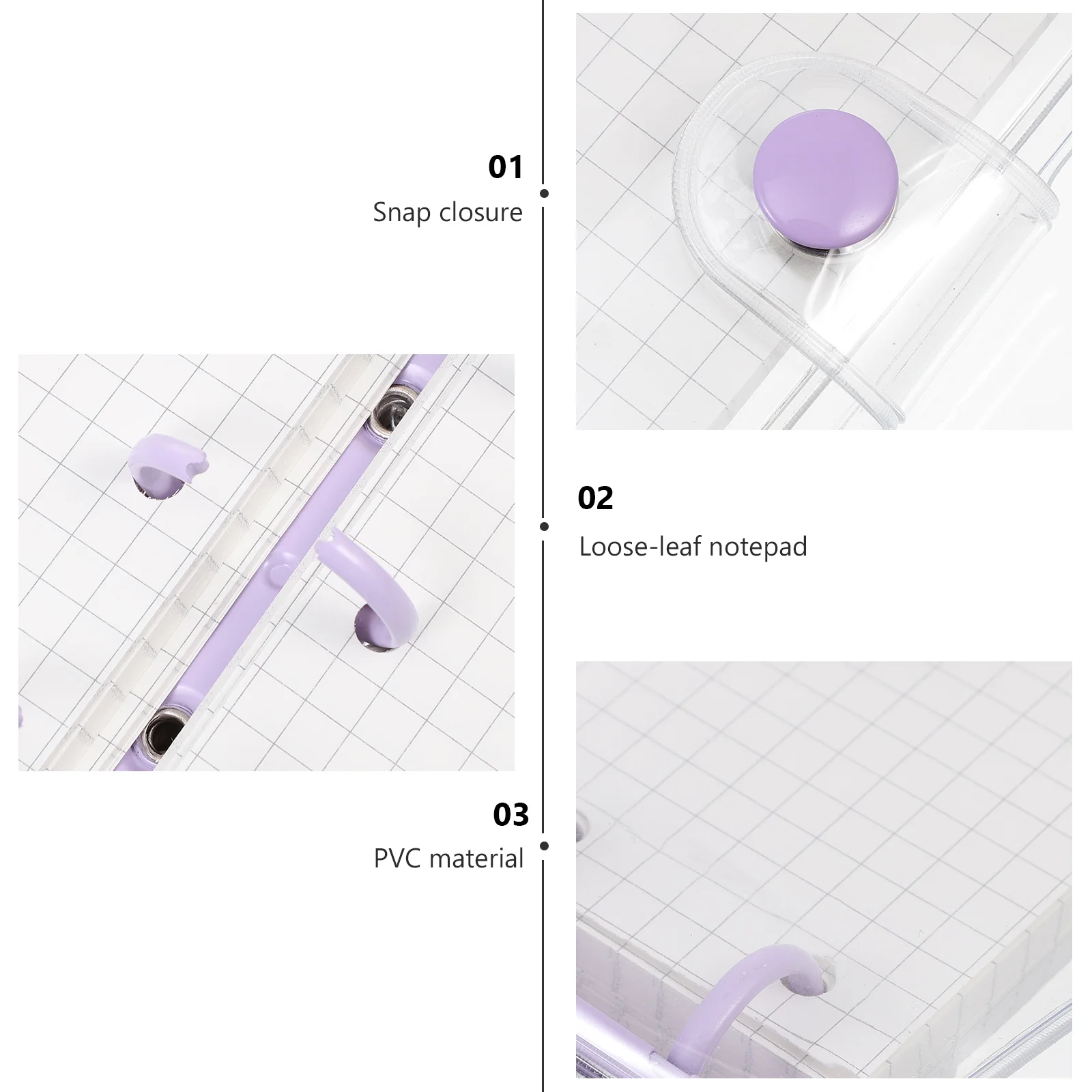 Графическая бумага небольшой блокнот мини-офис журнал в твердом переплете из ПВХ