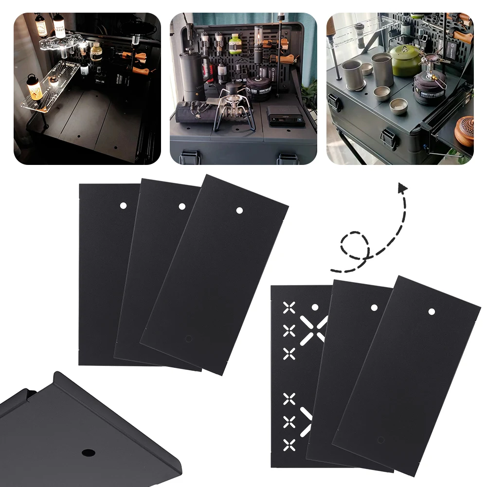 Портативный Походный Стол Набор Из 3 Ящиков Для Хранения Алюминиевого Сплава 50 Л