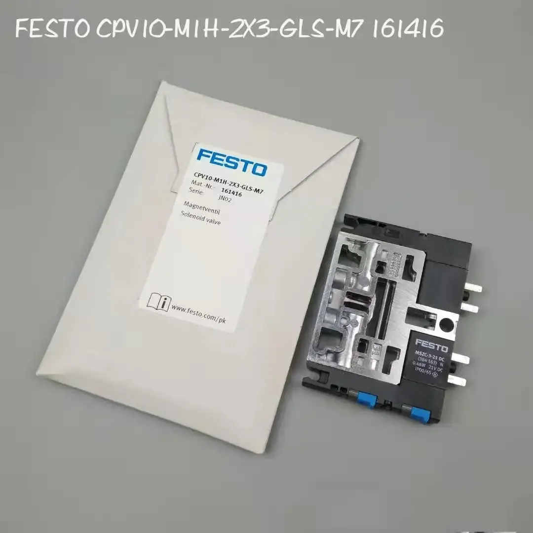 Электромагнитный клапан FESTO CPV10-M1H-5LS-M7 161414 CPV10-M1H-5JS-M7 161415 CPV10-M1H-2X3-GLS-M7 161416