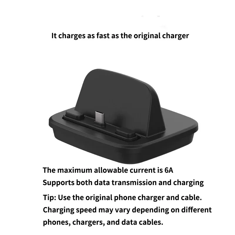Зарядная станция Type-C для iPhone 17, 16, 15 ProMax: быстрая зарядка USB-C устройств, синхронизация, плоская подставка для Type-C (art.: 3920d9bbcf14c) - 3920d9bbcf14c