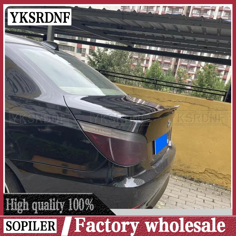 

Для BMW 5 серии E60 M5 520i 523i 525i задний багажник крышка багажника спойлер крыло украшение автомобиля M4 Стиль внешние аксессуары для тюнинга
