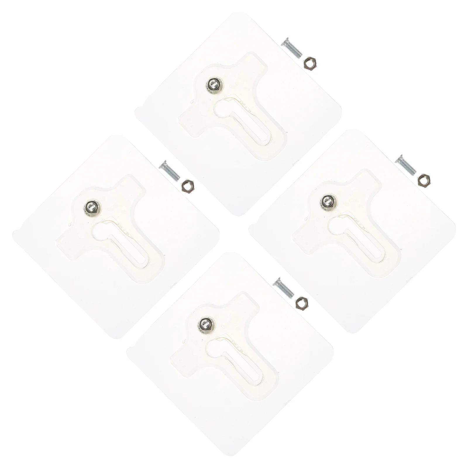 

4 шт. Регулируемые Настенные Крючки-вешалки