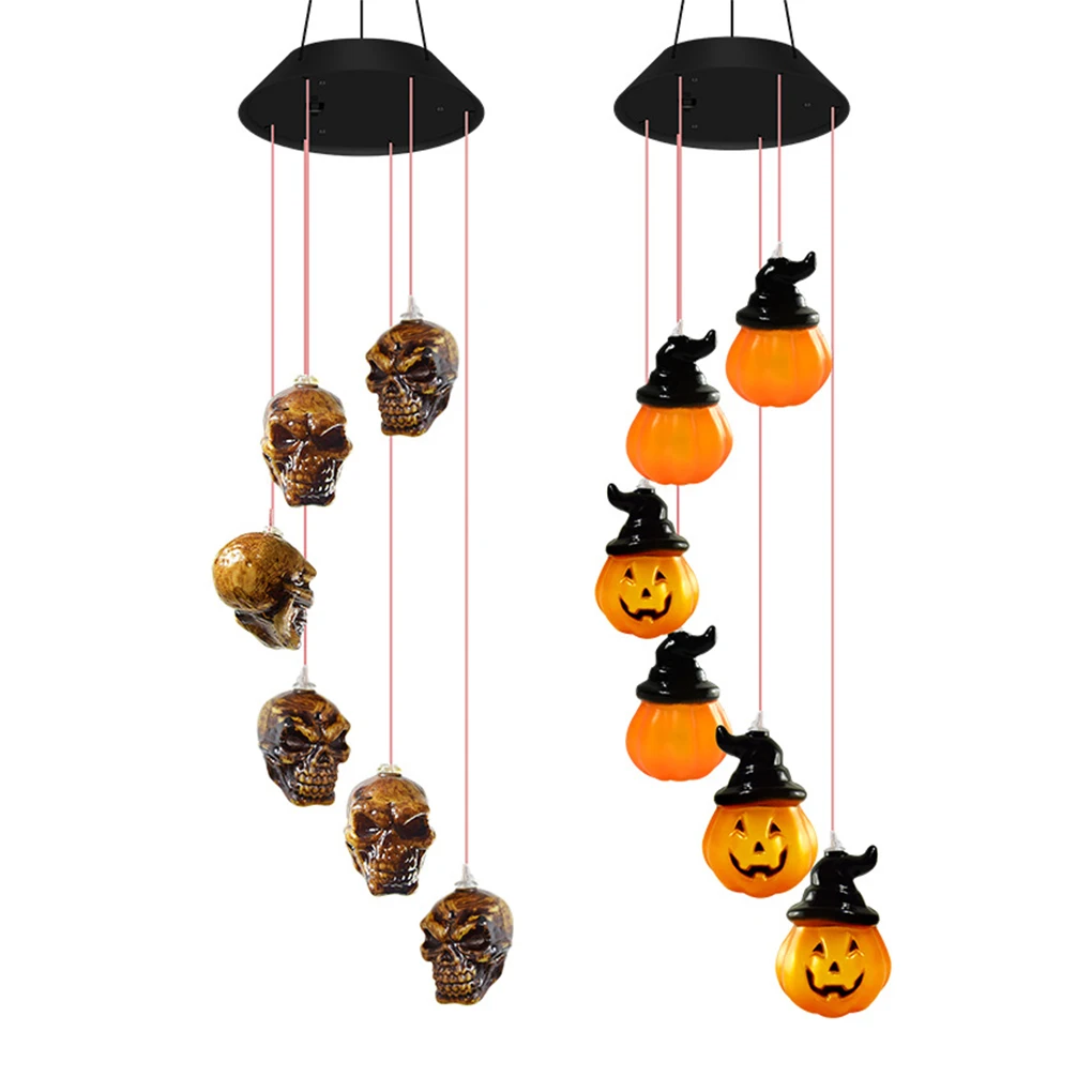 

Светильник на солнечной батарее для Хэллоуина, уличное украшение в виде тыквы, садовый праздничный светодиодный фонарь, водонепроницаемая ...