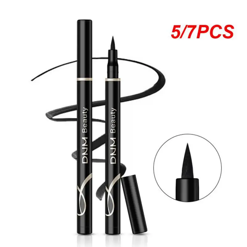 

Подводка для глаз DNMNatural черная водостойкая стойкая, 5/7 шт.
