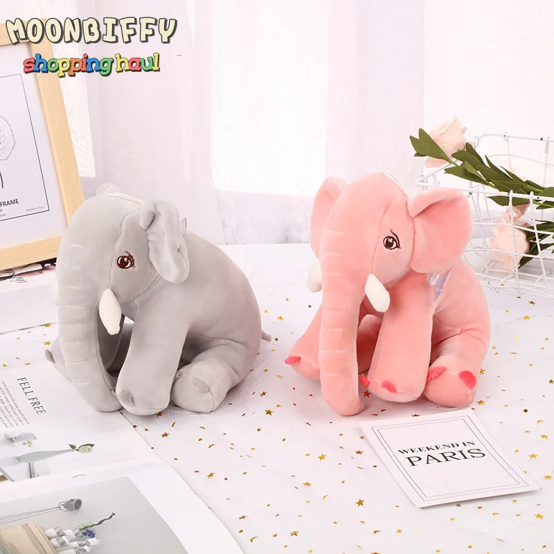 

20CM Plush Animals Cute Elephant Plush Stuffed Baby Toy Doll Soft Animal Plush Toy Lovely Soft Stuffed Baby Accompany Doll