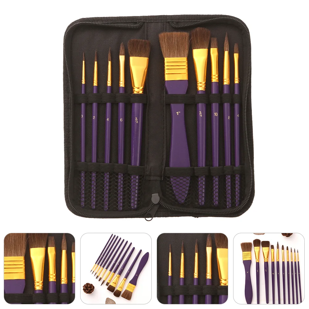 Шаблон щетины кисти для рисования принадлежности с длинной ручкой трафарет