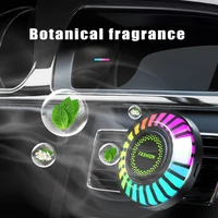 rgb led car aromatherapy light air outlet clip air freshener atmosphere pickup rhythm lamp app control auto interior accessories