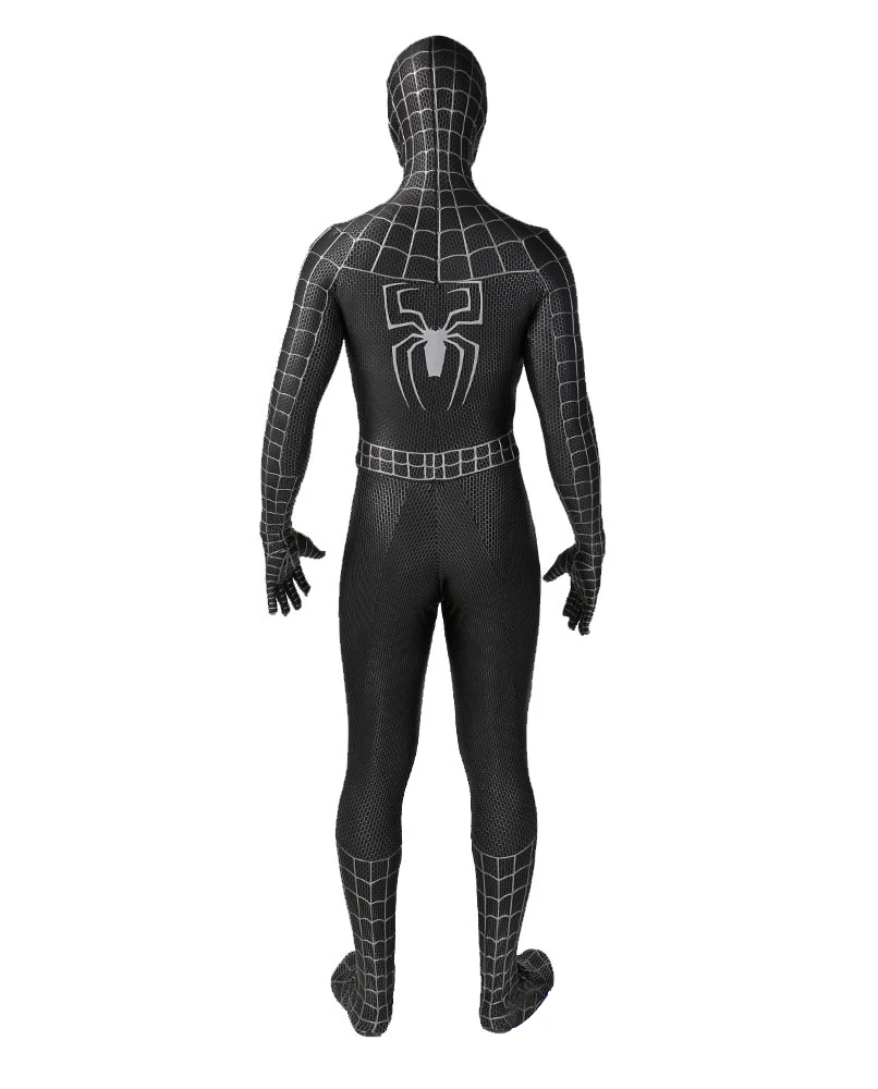 Костюм тобей Магуайра черный костюм Райми для косплея карнавальный комбинезон