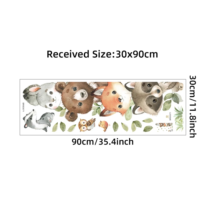 

Мультяшные наклейки на стену BRUP ПВХ