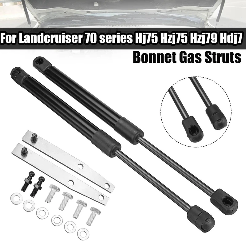 

2X Bonnet Strut Bars Gas Spring for Landcruiser Fj75 Bj73 Hj75 Hzj75 Hzj79 Hdj79 Hzj78 Hdj78 Vdj79 Vdj78 Vdj78 70 Series