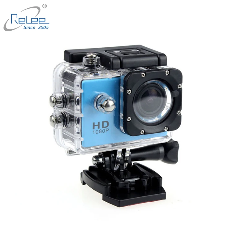 

2022 Hot Sale High Quality Sport Cameras 2 Inch waterproof 30m HD Recording Slow Motion Pro VLOG 1080P Action Sport Camera