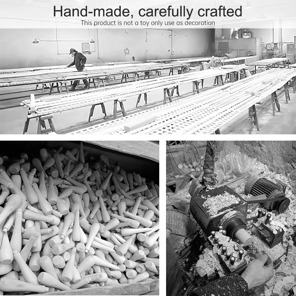 25 см гайковёр имбирный человечок марионетка деревянный солдат ручная работа