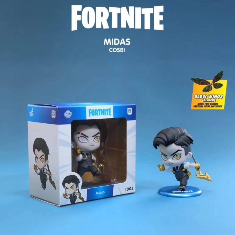 Фото Оригинальная коллекция Hot Toys COSBI Fortnite, мини-фигурка из серии Blind Box от Epic Games, настольное украшение, коллекционная модель, подарок. №4