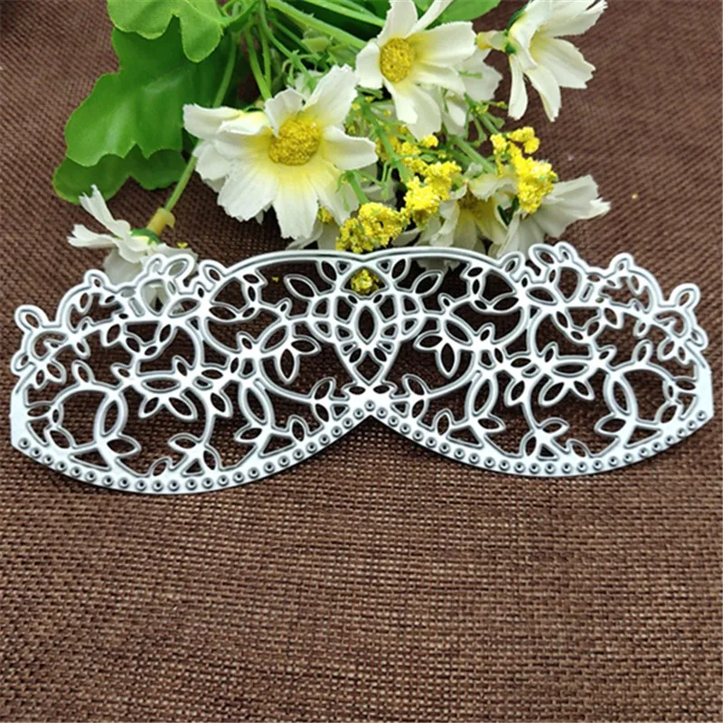 Кружевной цветок металлическая пресс-форма круглое отверстие этикетка ярлык для скрапбукинга бумаги рукоделия ножа форма лезвие Дырокол трафареты штампы