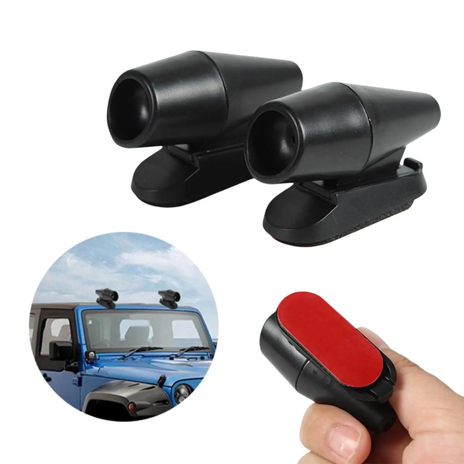 

2 шт. свистки оленя предотвращают столкновения для транспортных средств грузовиков автомобилей