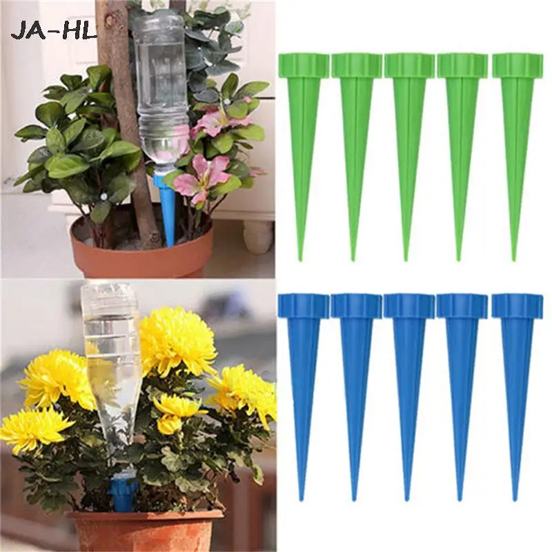 

New 1pc hot Automatic Garden Watering Spike Plant Flower Waterers Bottle Irrigation System Watering Cones Cleaning Garden Tools