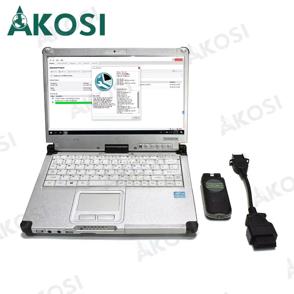 CFC2 ноутбук Грузовик Автобус строительный экскаватор оригинальный для VOCOM II Vocom2