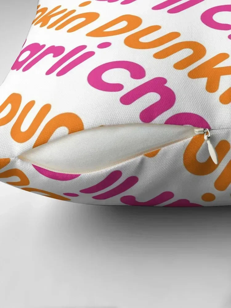 Charli Damelio Dunkin узор декоративная подушка роскошная наволочка подушки эстетические