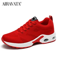 fashion women sneakers running shoes tennis outdoor air cushion knit trainer breathable gym shoes