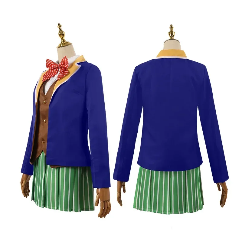 Счастливой сахарной жизни Мацузака Сато Шио Кубе Косплей JK Униформа Юбка