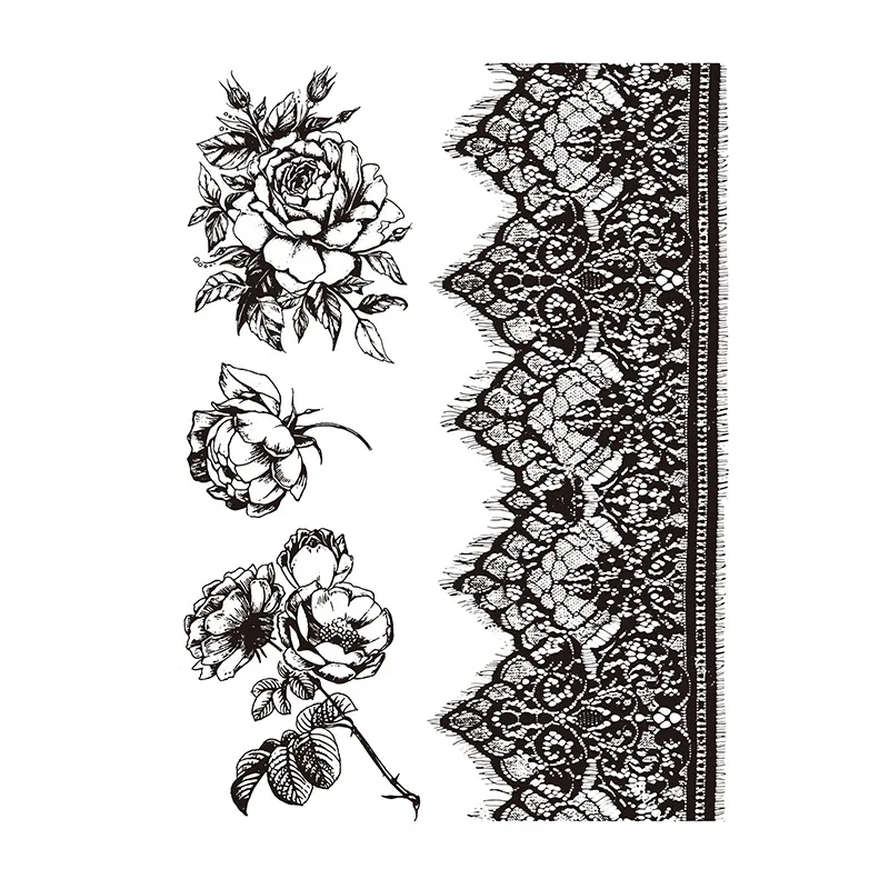 

Flowers Plants Fairy Clear Stamps for DIY Scrapbooking Card Rubber Stamp Making Album Photo Template Crafts Decoration