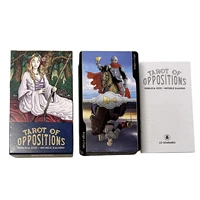 12x7 tarot of oppositions tarot cards board game adult english tarot deck card deck playing cards fate games colorful box