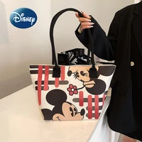 disney mickey new womens handbags luxury brand fashion womens shoulder bags canvas cartoon cute large capacity mummy bags