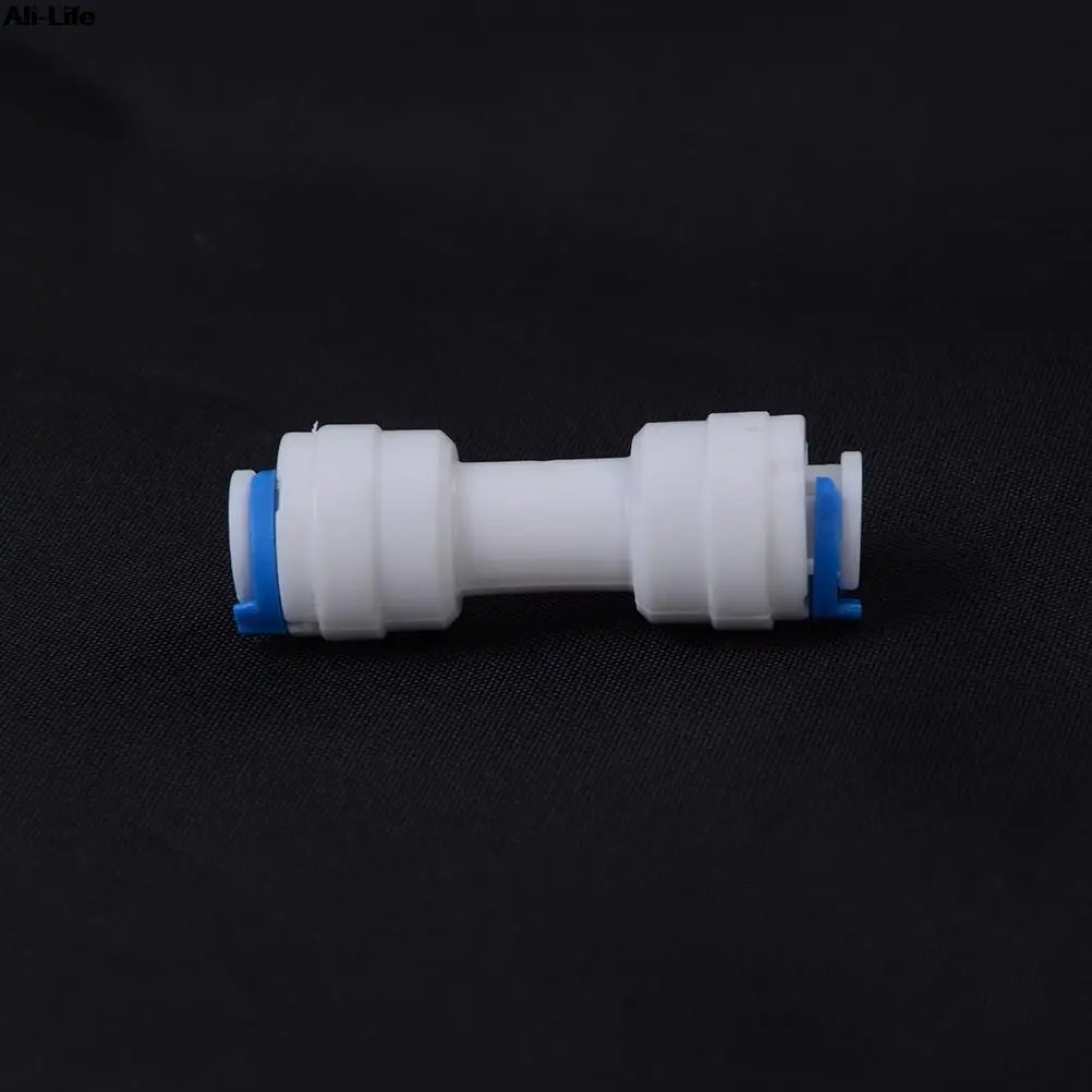 

1/4" OD Tube Quick Pushfit Fitting Connection Aquarium RO Water Filter Reverse Osmosis System