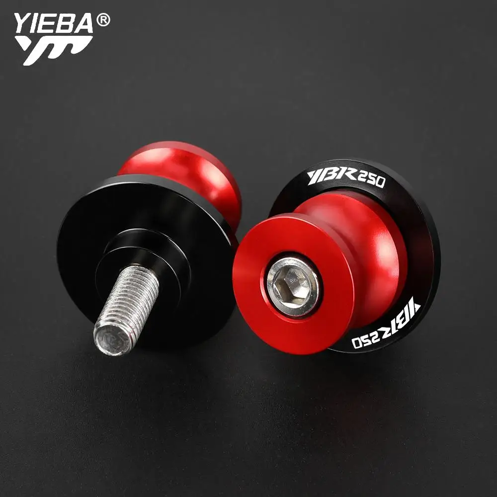 

Motorcycle 6MM For YAMAHA YBR125 YBR250 YBR125/250 2005-2014 2013 2012 2011 CNC Swingarm Spools Slider Swing arm Stand Screws