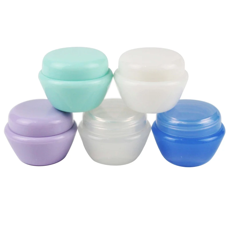

30pcs 5g 10g 20g 30g Mini Empty Jar Pots Cosmetic Makeup Jar with Inner Lid Face Cream Lip Balm Container Refillable Bottles