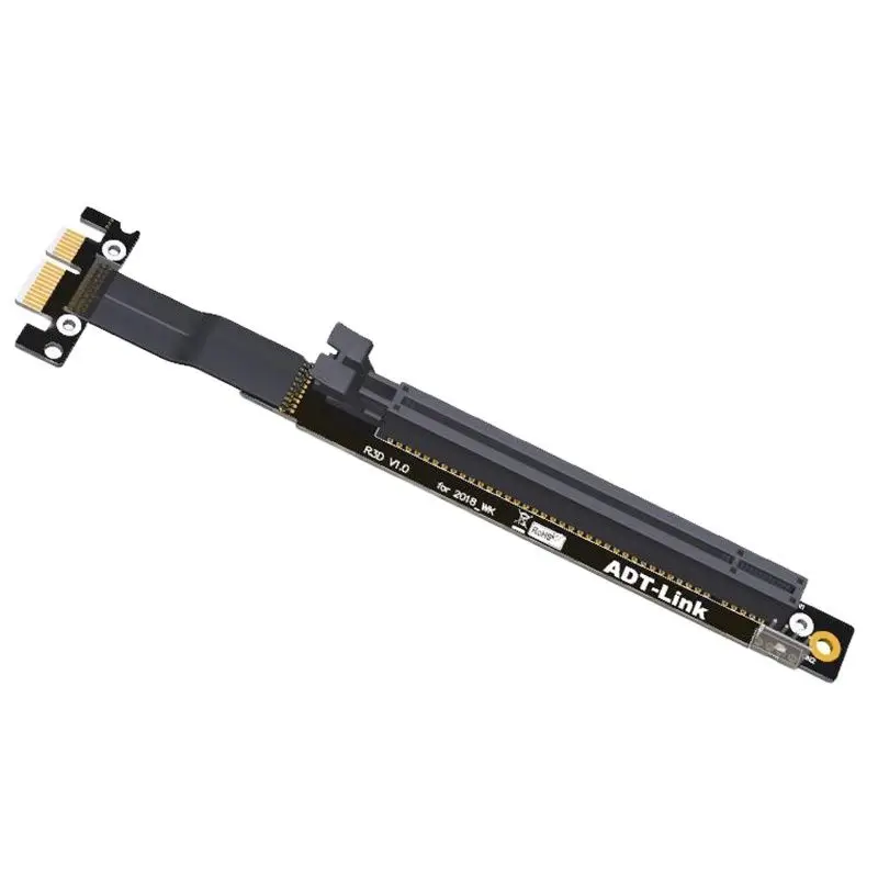 

New Gen3.0 PCIe Riser Card 1x 16x Adapter ,PCI-E x1 to x16 Riser GPU Graphic for Bitcoin Mining ETH NVIDIA AMD Colorful GTX