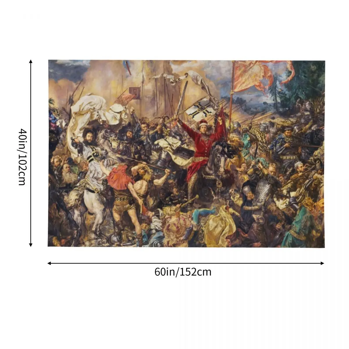 Гобелен &quotБитва Гунвальда&quot Fujian