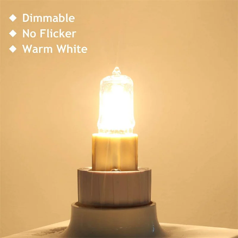 10 шт. G9 220 В 20 Вт 25 40 фотолампа лампочка капсула вставленные бусины Кристалл