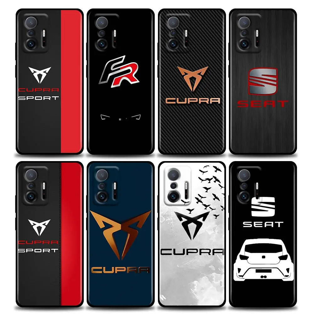 

Phone Case for Xiaomi Mi 11i 12 12X 11 11X 11T Case Poco X3 NFC M3 Pro F3 GT M4 Silicone Cover 3D Seat Car