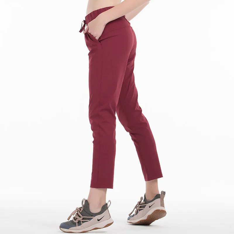 With Logo Women Workout Running Leggings 4 Way Stretch Fabric Super Quality Yoga Pants Outdoor Gym Sports Tights